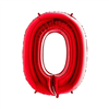 Cijfer 0 Rood
