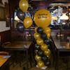 Ballonnenpilaar 2 Meter met Topballon en Eigen Tekst