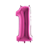 Cijfer 1 Fuchsia