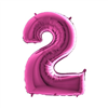 Cijfer 2 Fuchsia
