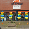 Vloer decoratie 12 ballonnen