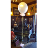 Vloer decoratie met 60 cm heliumballon met led