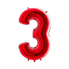 Cijfer 3 Rood