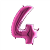 Cijfer 4 Fuchsia