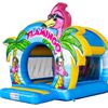 Springkussen Bouncedome Flamingo