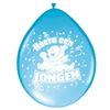Geboorte Ballonnen - Hoera een Jongen - 8 stuks