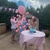 Gender Reveal Pilaar - Vraagtekens