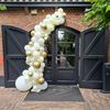 Halve organische ballonnenboog