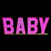Lichtletter woord: Baby