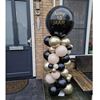  Organische Ballonpilaar incl. topballon met eigen tekst