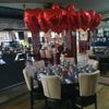 Tafel decoratie met 1 folieballon