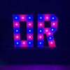 Lichtletter woord: OR