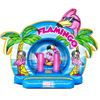 Springkussen Bouncedome Flamingo Springkussen Bouncedome Flamingo