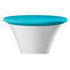 Statafel top kleed blauw