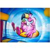 Springkussen Bouncedome Flamingo Springkussen Bouncedome Flamingo