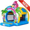 Springkussen Bouncedome Flamingo Springkussen Bouncedome Flamingo