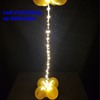 Tafel decoratie met 90 cm heliumballon met led