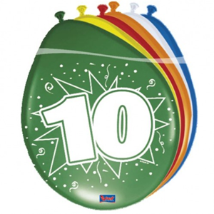 Latex Ballonnen 10 jaar 8 Stuks lucht Latex Ballonnen 10 jaar 8 Stuks lucht