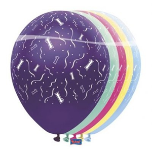 Latex Ballonnen 1 jaar 5 Stuks Latex Ballonnen 1 jaar 5 Stuks