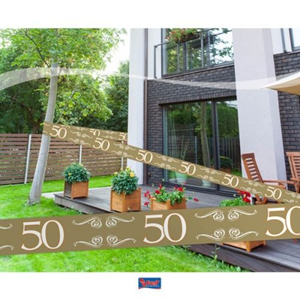 50 Jaar Jubileum Afzetlint 50 Jaar Jubileum Afzetlint