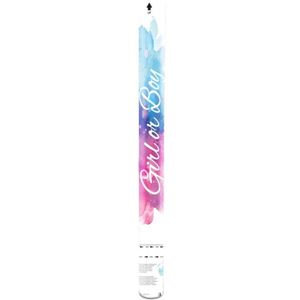 Confetti Kanon Gender Reveal Jongen Blauw - 57cm Confetti Kanon Gender Reveal Jongen Blauw - 57cm