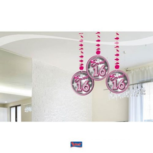 Hangdecoratie Sweet 16 Hangdecoratie Sweet 16
