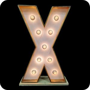 Lichtletter X