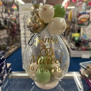 Luxe Cadeau Ballon - Gepersonaliseerd 