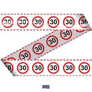 Markeerlint Verkeersbord 30 jaar Markeerlint Verkeersbord 30 jaar