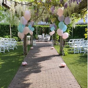 Vloer decoratie 7 ballonnen
