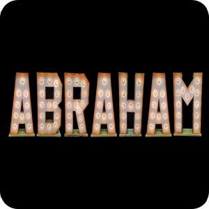 Lichtletter woord: Abraham 