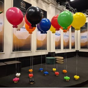 Vloer decoratie 60 cm heliumballon