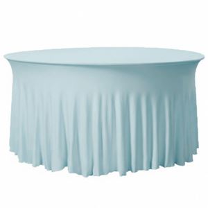 Tafelrok Rond - Ø 150 cm - Baby blauw