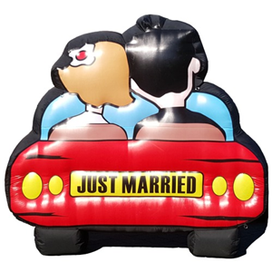 Bruidspaar Just married Bruidspaar Just married