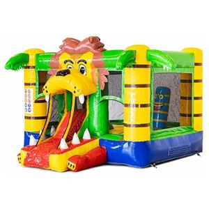 Springkussen Mini Multiplay Leeuw