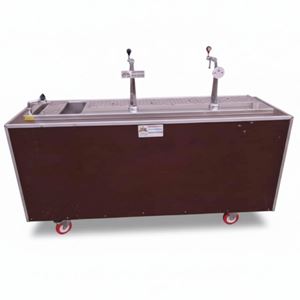 Bar Bruin met Dubbele Tapinstallatie Bar Bruin met Dubbele Tapinstallatie