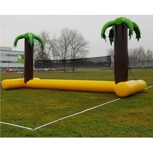 Opblaasbaar volleybal / voetbalveld