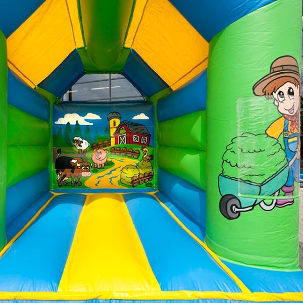 Springkussen Midi Boerderij Springkussen Midi Boerderij