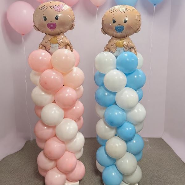 Ballonnenpilaar Baby Jongen of Meisje Ballonnenpilaar Baby Jongen of Meisje