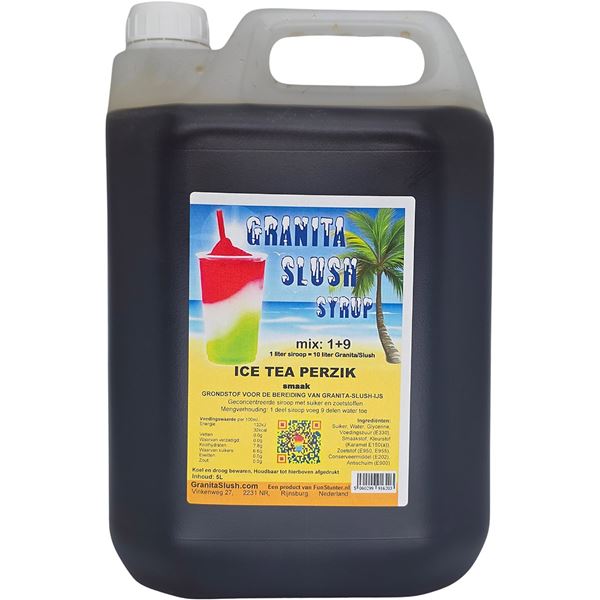Slush smaak: Ice Tea Perzik