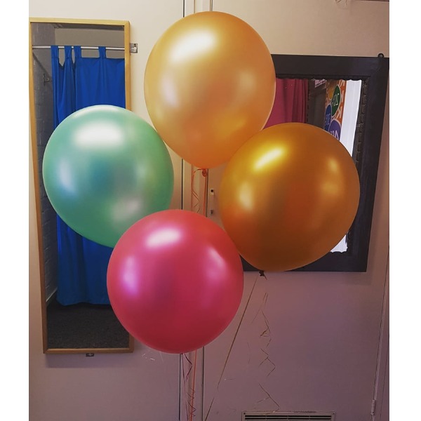 Bij zonsopgang Chemie De daadwerkelijke Latex Ballon 60 cm Inclusief Helium