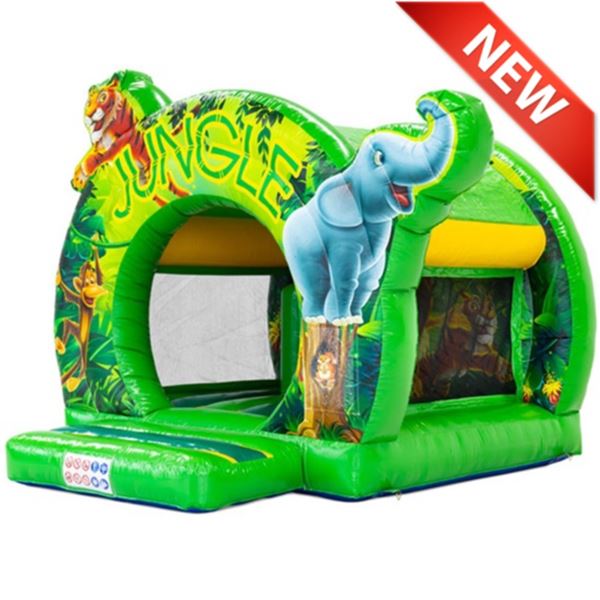 Springkussen Bouncedome Jungle Springkussen Bouncedome Jungle