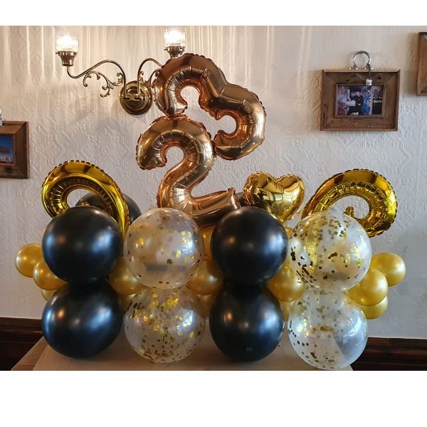 Ballonnen Bouquet Klein - 23 jaar