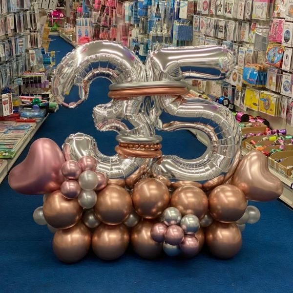 Ballonnen Bouquet - 35 jaar