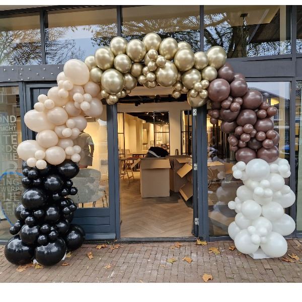 Organische Ballonnenboog 6 meter