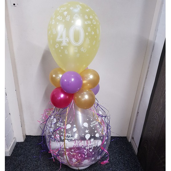 Fonkelnieuw Cadeau Ballon 40 Jaar OU-02