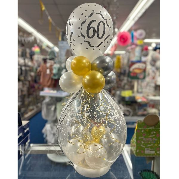Cadeau Ballon - 60 Jaar
