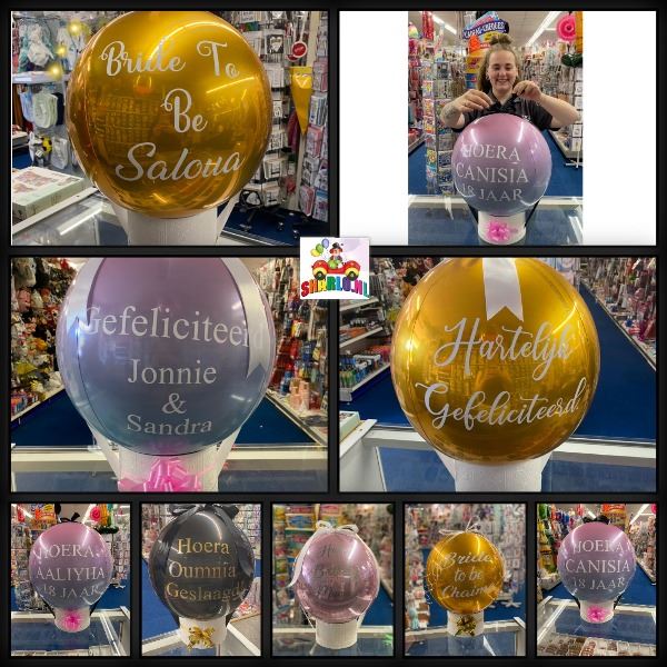 Geld slinger Helium Balloon – gift box