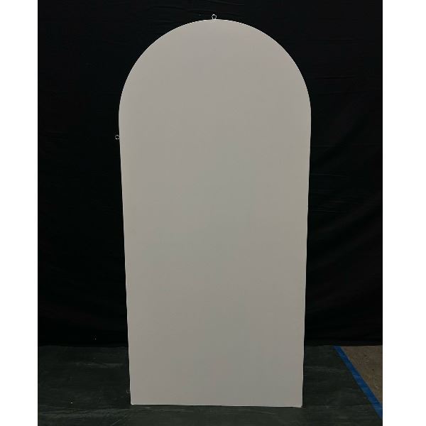 Halfronde Backdrop Wit - Groot