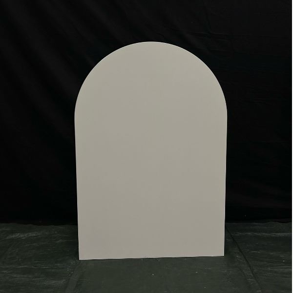 Halfronde Backdrop Wit - Klein